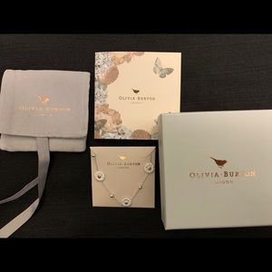 Olivia Burton 3D Daisy and Ball Bracelet Silver